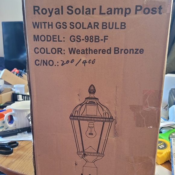 Outdoor solar post light - Picture 3 of 10